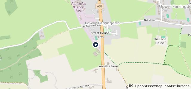 Map showing the location of Fsc