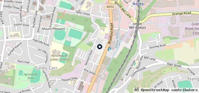 Map showing the location of Grafton Street Autos