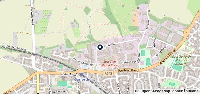 Map showing the location of H T Autos Leeds Ltd