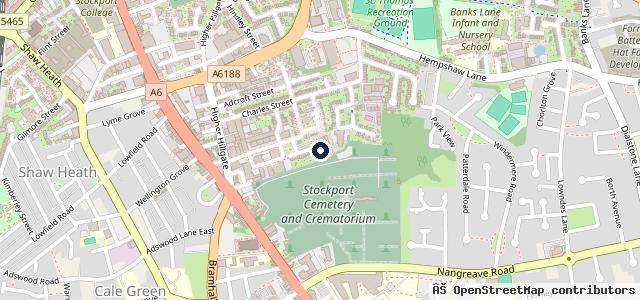 Map showing the location of Hale Motors