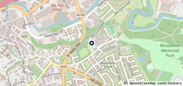 Map showing the location of Leigh Autos