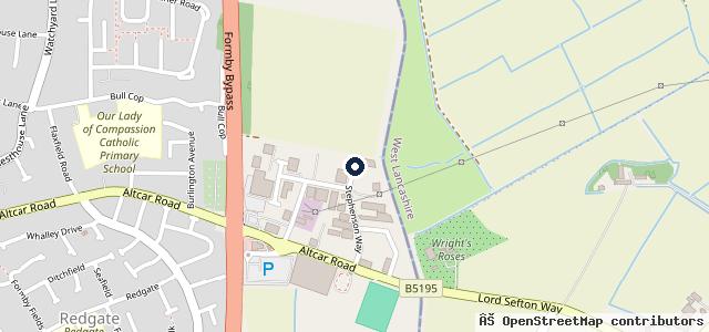 Map showing the location of Lloyds Of Formby Ltd