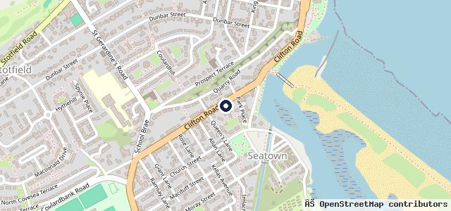 Map showing the location of Lossiemouth Garage Limited