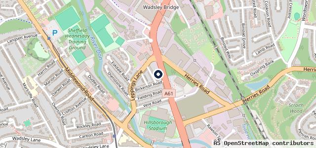 Map showing the location of MB Car Sales
