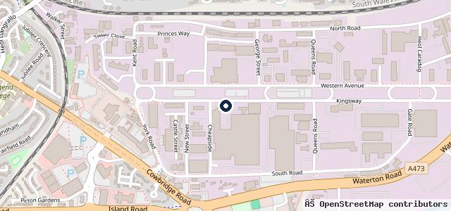 Map showing the location of M B Specialist Ltd