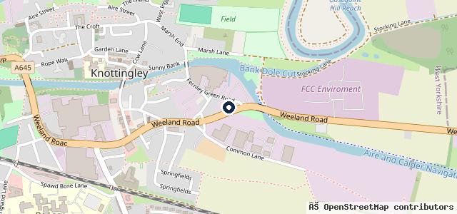 Map showing the location of Delta M O T & Service Centre Ltd