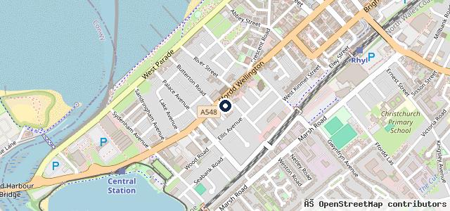 Map showing the location of Marine Lake Motors / Brig Y Don Commercials
