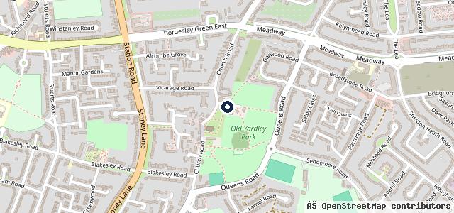 Map showing the location of Midland Motors The Garage