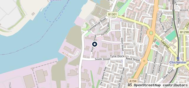 Map showing the location of MM Automotive