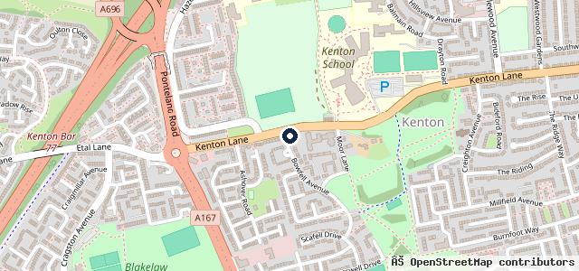 Map showing the location of Mobile Mechanic Newcastle