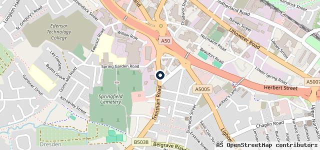 Map showing the location of Motor Clinic Ltd