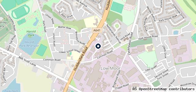 Map showing the location of Norwood Autos