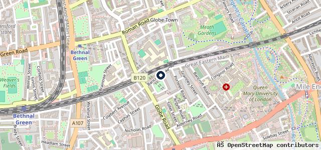 Map showing the location of P & A Mars Motors Ltd