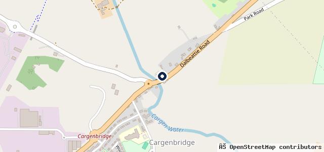 Map showing the location of Parkdale Garage & Vehicle Sales