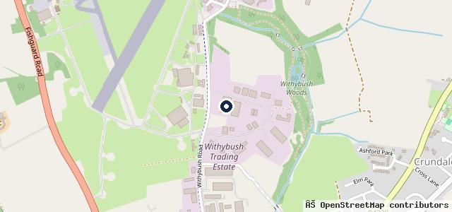 Map showing the location of Pembrokeshire Car & Commercial