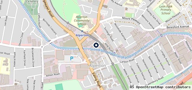 Map showing the location of Bosch Car Service - Auto Serve Vehicle Solutions