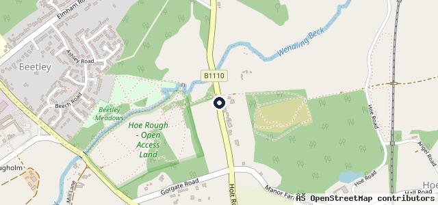 Map showing the location of Brookland Autos