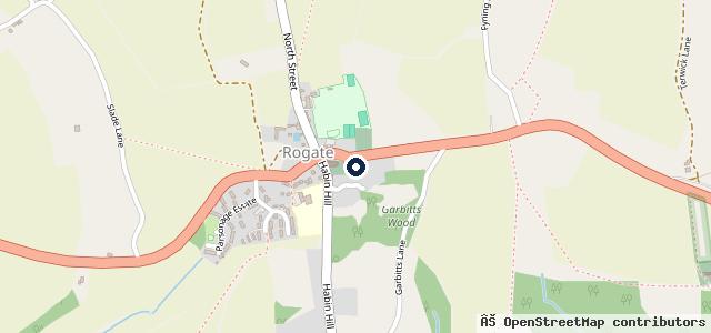 Map showing the location of Rogate Garage (SsangYong Main Dealer, Renault Specialists, All makes & models) Petersfield