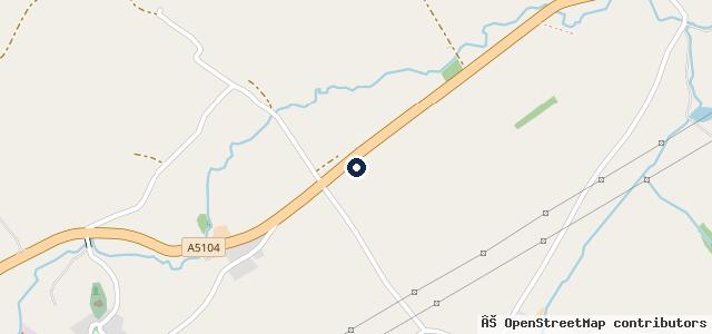 Map showing the location of S & L Garage Services