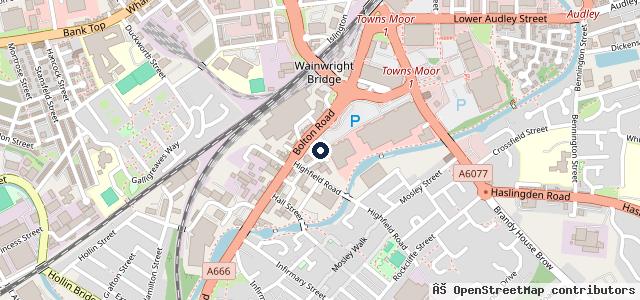 Map showing the location of Savoy Auto Centre
