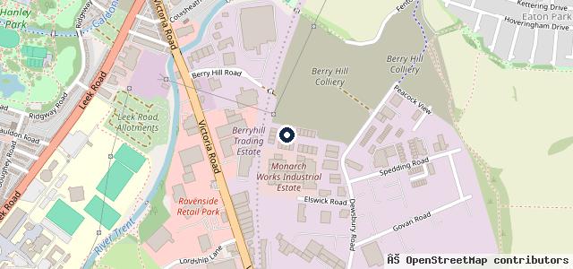 Map showing the location of Simon Dean Motor Services Ltd