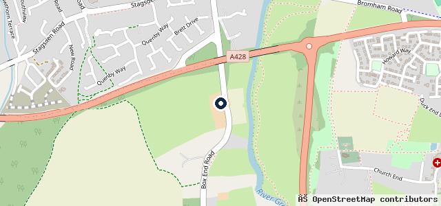 Map showing the location of Bryans Auto Care Service Centre