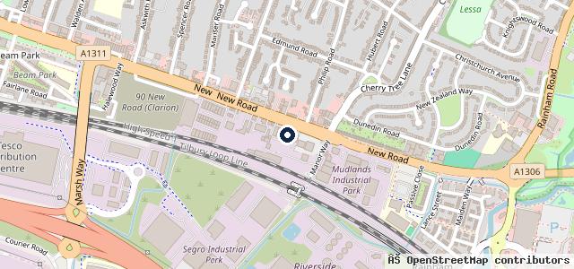 Map showing the location of Rainham Motors (MOT) Ltd