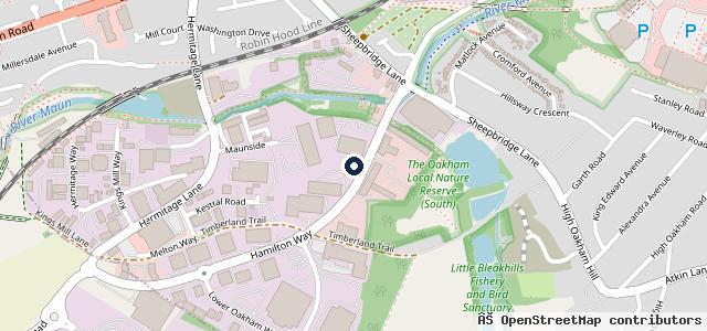 Map showing the location of Stoneley's Garage Services