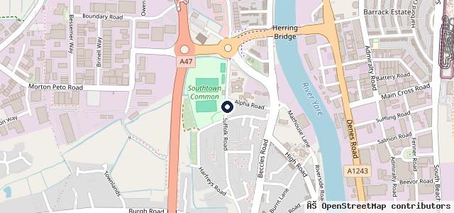Map showing the location of LS Motor Repairs Ltd