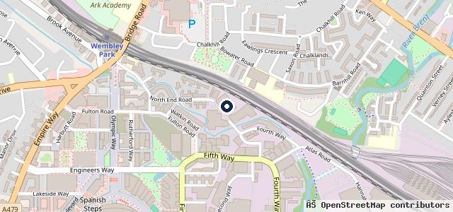 Map showing the location of T&T Garage Mot Ltd