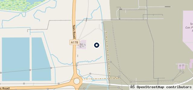 Map showing the location of Tees Mot Services Ltd