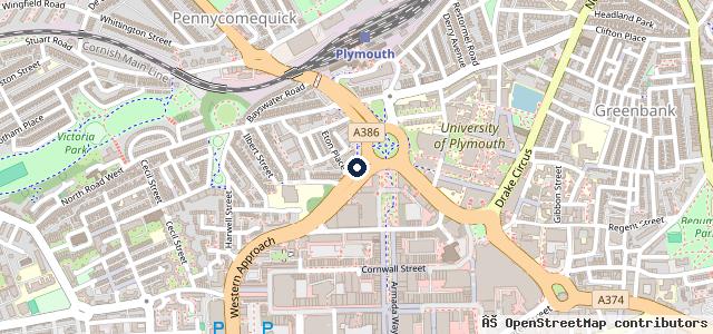 Map showing the location of Tyresmiths Ltd