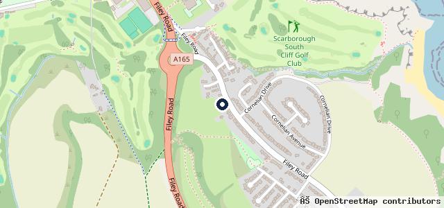 Map showing the location of Wheatcroft Garage