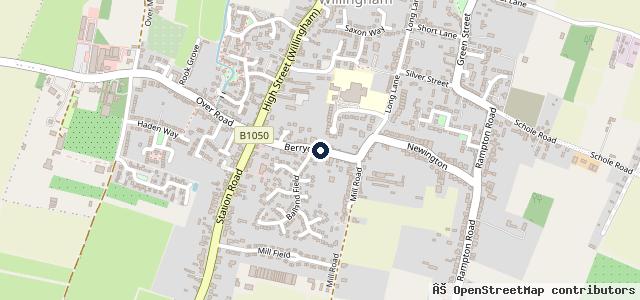 Map showing the location of Willingham Motors Ltd