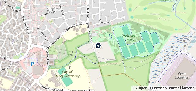 Map showing the location of Woodbine Garage Ltd