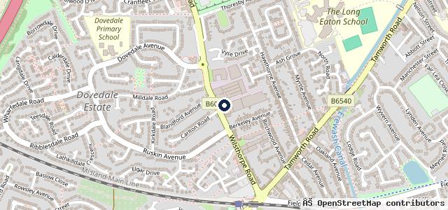 Map showing the location of ESP Servicing