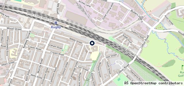 Map showing the location of Abbey Motor Services