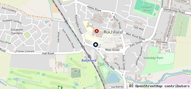 Map showing the location of 1st Stop Cars