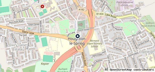 Map showing the location of AD Auto Parts