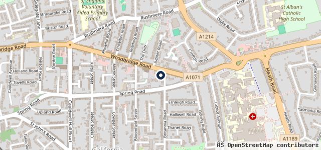 Map showing the location of Autofit - Team Protyre