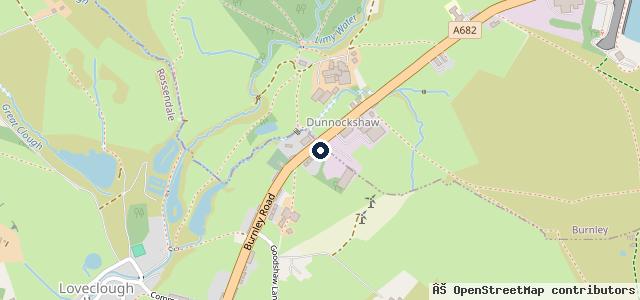 Map showing the location of Boundary Garage