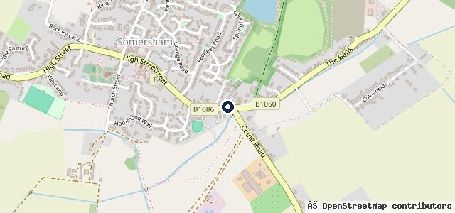Map showing the location of Cole & Day