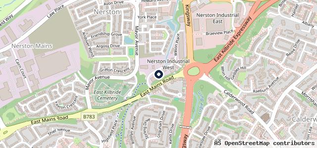 Map showing the location of CS Accident Repairs