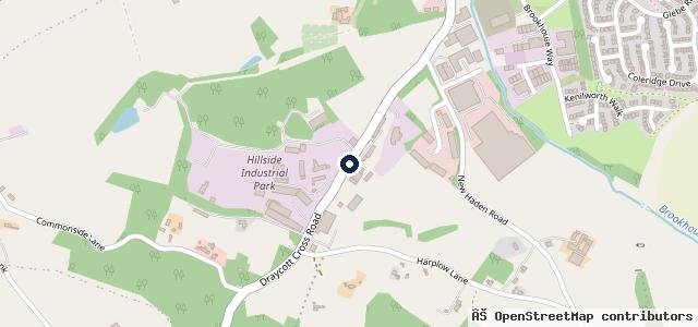 Map showing the location of DC Car Repairs Ltd
