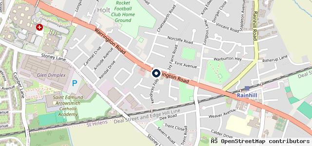 Map showing the location of D M Autos