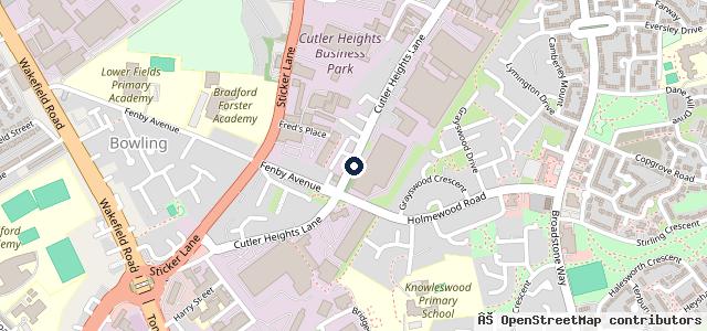 Map showing the location of Leach D G