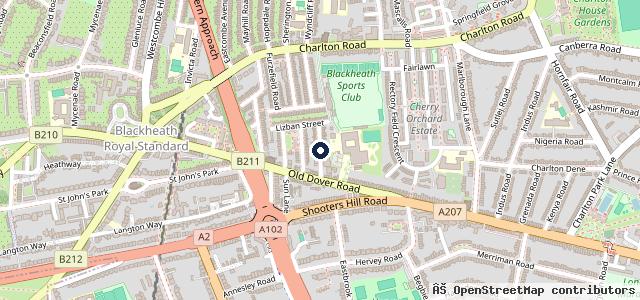 Map showing the location of Karen Autos Ltd (Direct Garage Services)