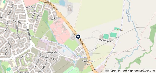 Map showing the location of Don Amott Leisure Kingdom