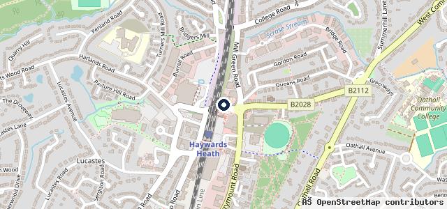 Map showing the location of Elite Garages Haywards Heath