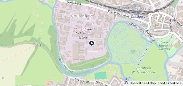 Map showing the location of Edwards Ford - Foray Motor Group